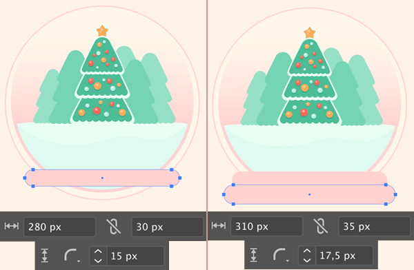 Christmas Tree Glass Ball Stand 