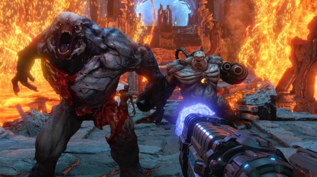 <em>Doom Eternal</em> makes a good time out of going to Hell.