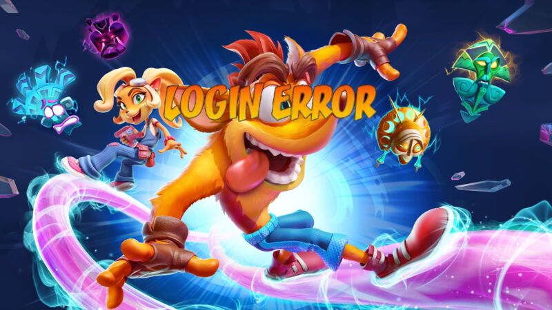 Want to avoid this warning message on <em>Crash Bandicoot 4</em>‘s PC version? That’s currently not an option for anyone who’s bought the game.”><figcaption class=