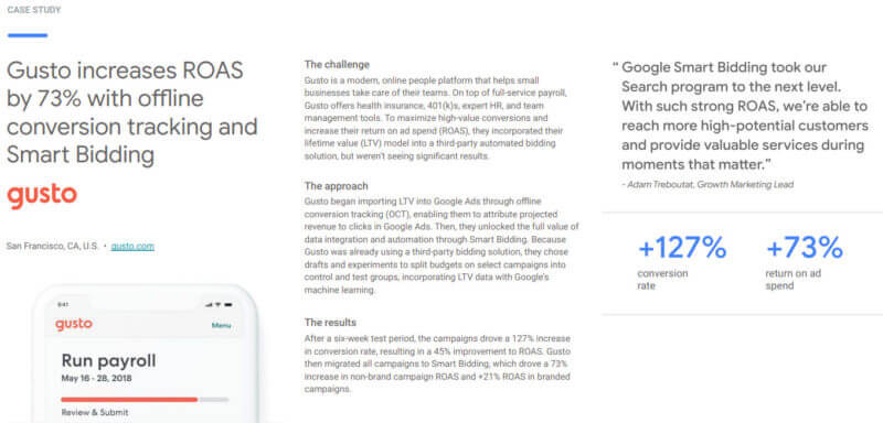 google_gusto_case_study_offline_conversion_tracking