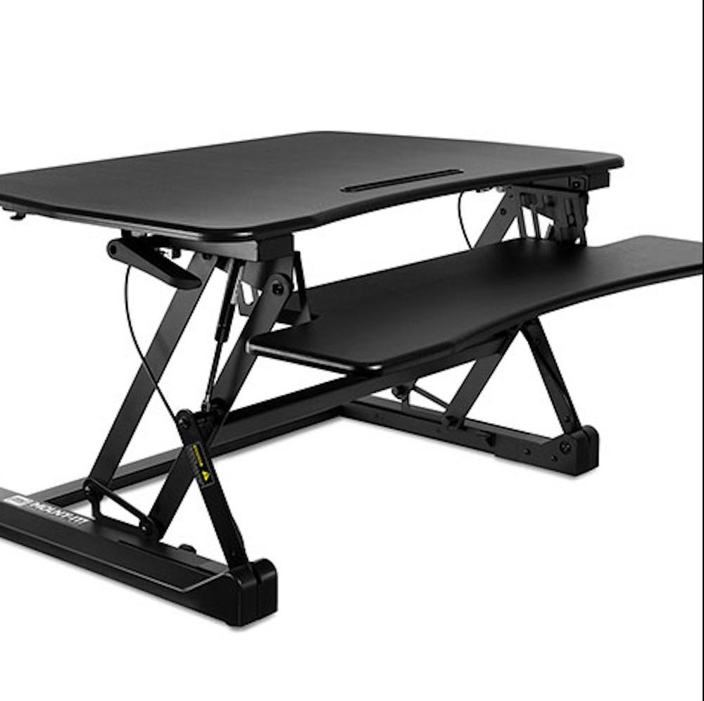 Mount-It! Height Adjustable Sit-Stand Desk Converter