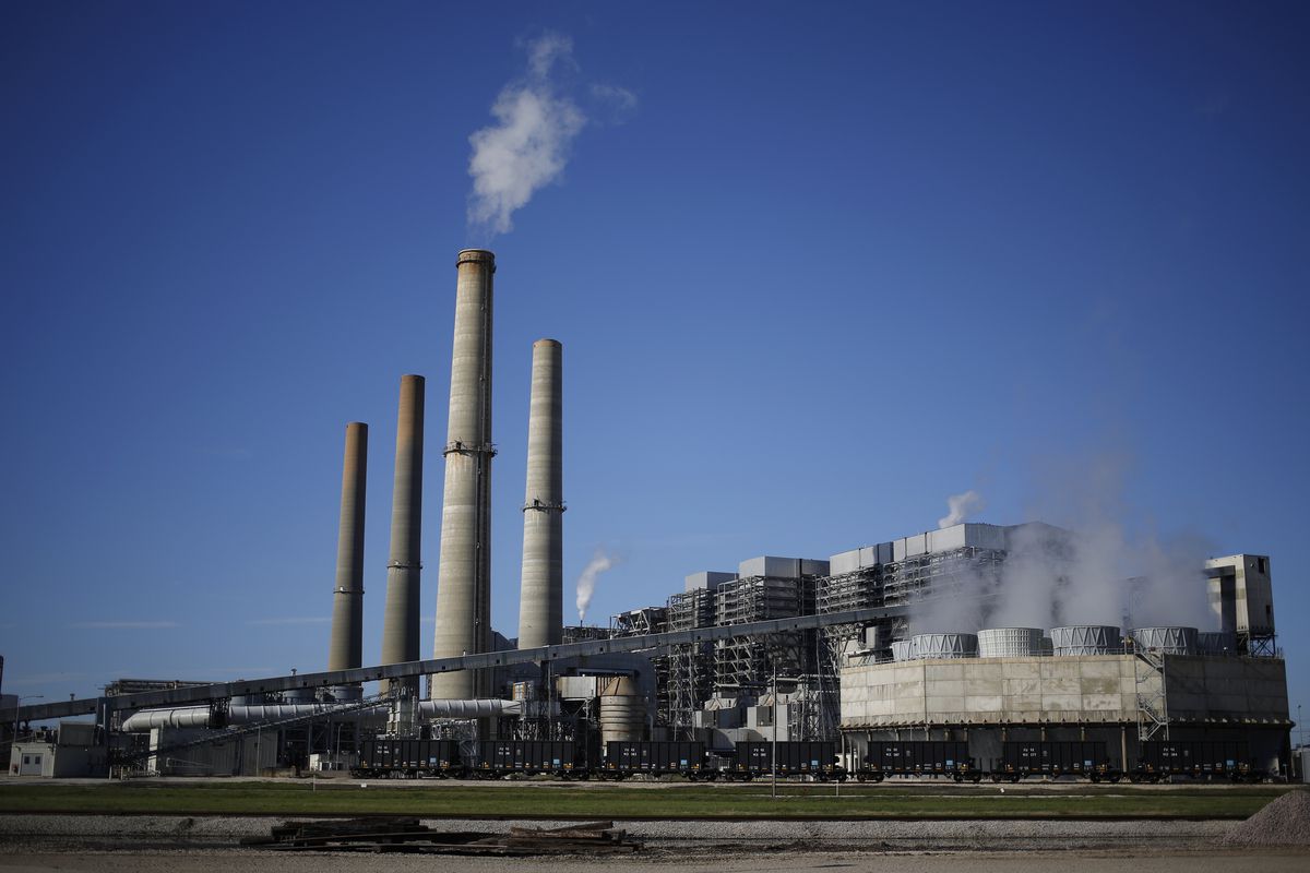 Operations Inside The NRG Energy Inc. Coal Power Plant