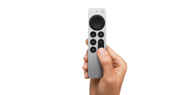 The new Siri Remote.