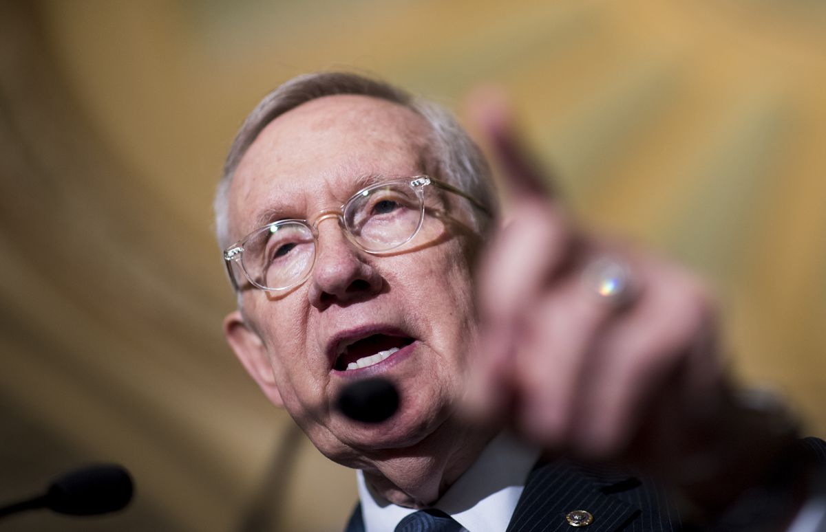 Senate Minority Leader Harry Reid...