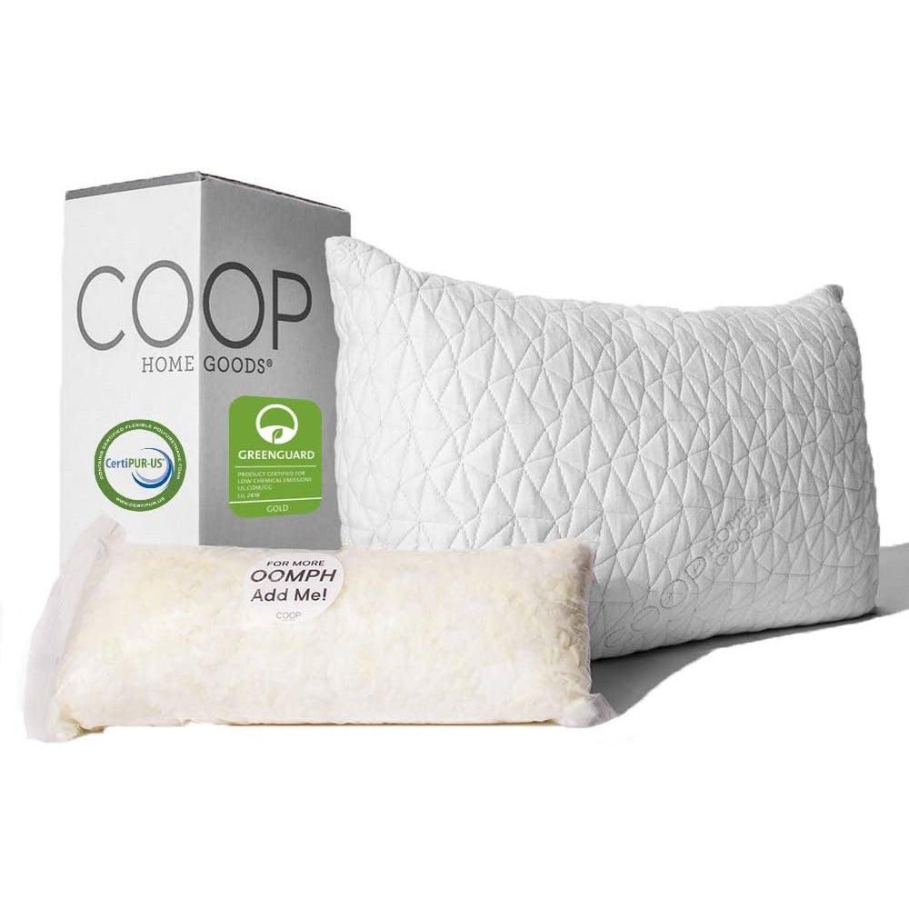 Best for Side and Stomach: The Original Coop Home Goods Pillow ($48)