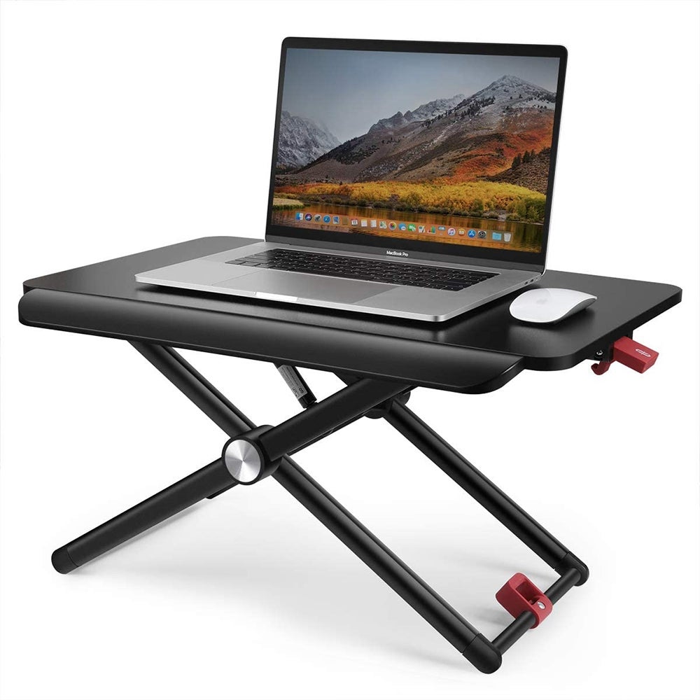 Best for Laptops: TaoTronics Standing Desk Converter ($81)