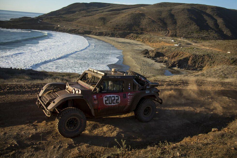 SCG has already proven the Boot off-road truck in the Baja 1000 race, winning its class more than once. But for 2022's event, the company plans to compete with a fuel cell EV version of the Boot. 