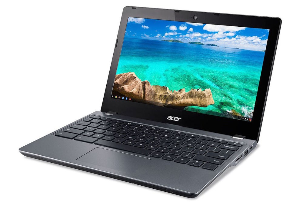 Acer 11.6" Chromebook Intel Celeron 1.5GHz, 16GB SSD - Black (Refurbished)