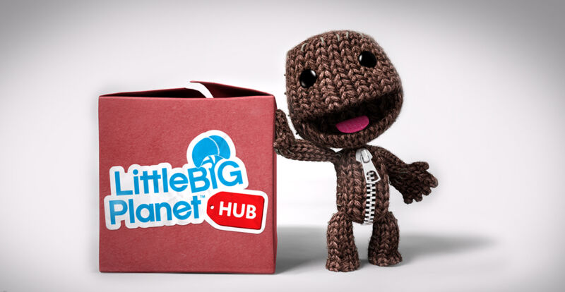 Cute promotional image for Little Big Planet.