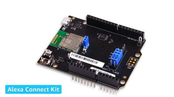 Development board with Mediatek-based ACK module integrated. 