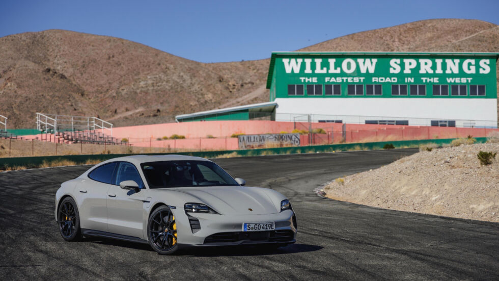 A GTS-badged Porsche is not a track car, but it needs to be able to perform on track if necessary. And it's probably less challenging to get an electric Taycan to cope with the track than a Macan or Cayenne SUV.