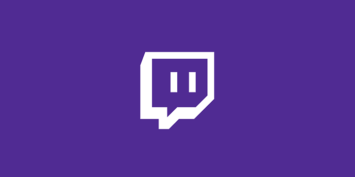 Twitch logo.