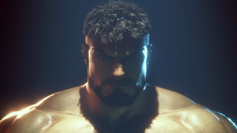 Ryu is back (and bearded, hubba hubba). Welcome to the world of <em>Street Fighter 6</em>.”><figcaption class=