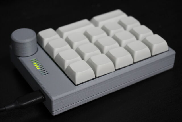 Sample numeric keypad.