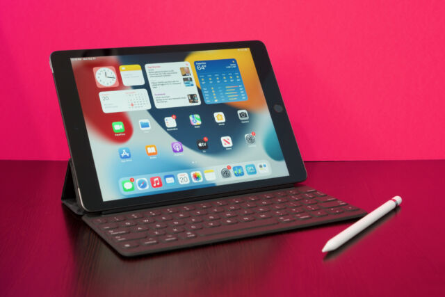 The $159 Smart Keyboard and $99 Apple Pencil add quite a bit to the iPad's $329 starting price, but they help you get a little more productivity out of the tablet.