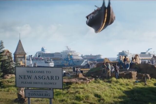 Welcome to New Asgard and a "Goat Boat" sighting. 