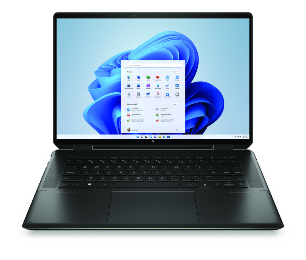 The 16-inch Spectre has up to a 3840×2400 (16:10) OLED screen and the same port selection as the 13.5-inch but with HDMI 2.1.