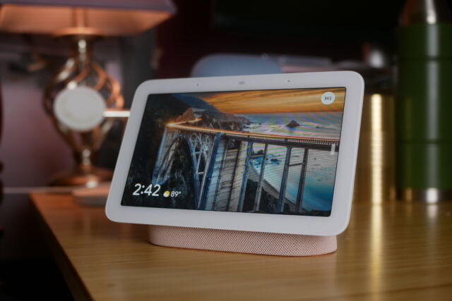 Google's second-generation Nest Hub.