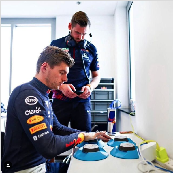 Max Verstappen might be Blazepod's highest-profile user.