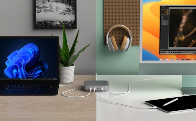 GaN-powered Thunderbolt 4 dock wants to rid data-hungry setups of power bricks