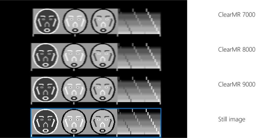 The same patterns at higher ClearMR certifications, plus the patterns as still image. 