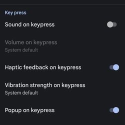 <em>Android’s Gboard keyboard uses haptics by default.</em>“></noscript> </a> <span class=