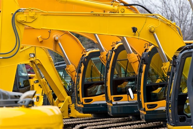 heavy equipment stocks 