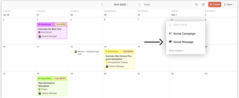 CoSchedule's Marketing Calendar