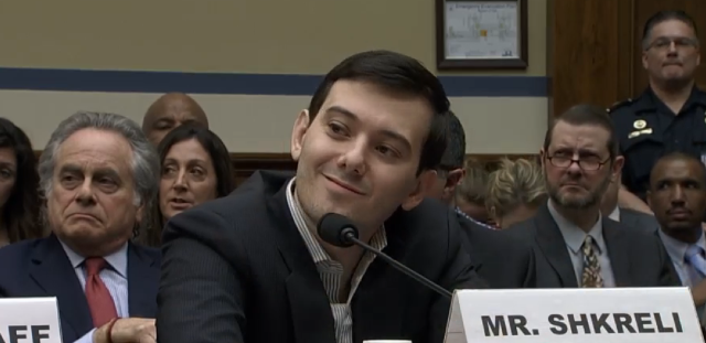 Martin Shkreli, former CEO of Turing, smirked his way through a congressional hearing.