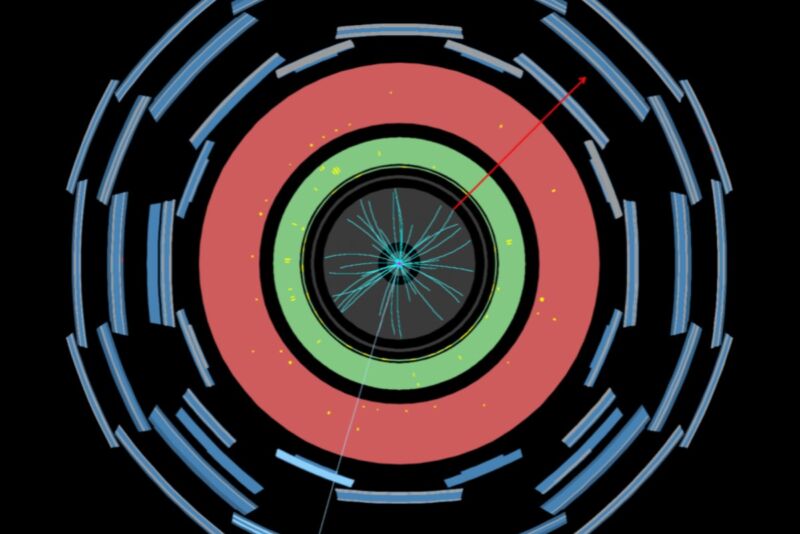 ATLAS Event Displays: W boson production