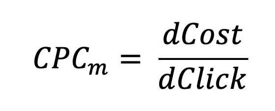 Marginal CPC