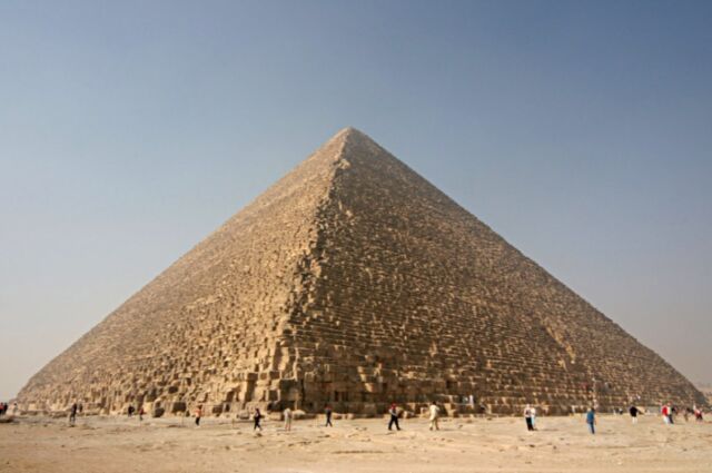 The Great Pyramid of Giza.