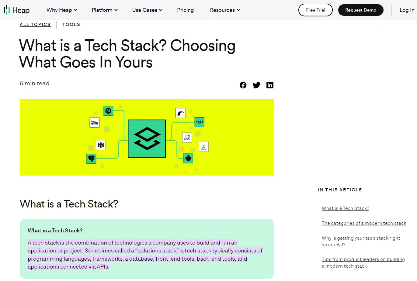 Tech stack guide