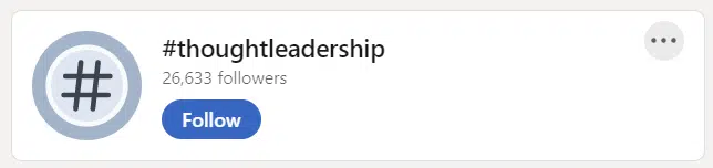 LinkedIn hashtags