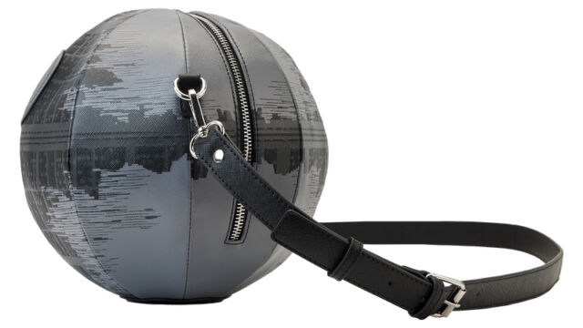 Star Wars: Return Of The Jedi Death Star Figural Crossbody Bag from Loungefly.