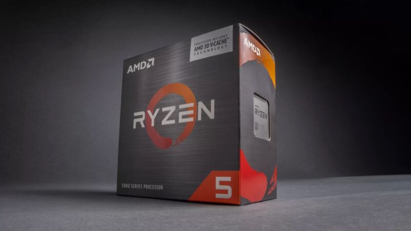 AMD's Ryzen 5 5600X3D.