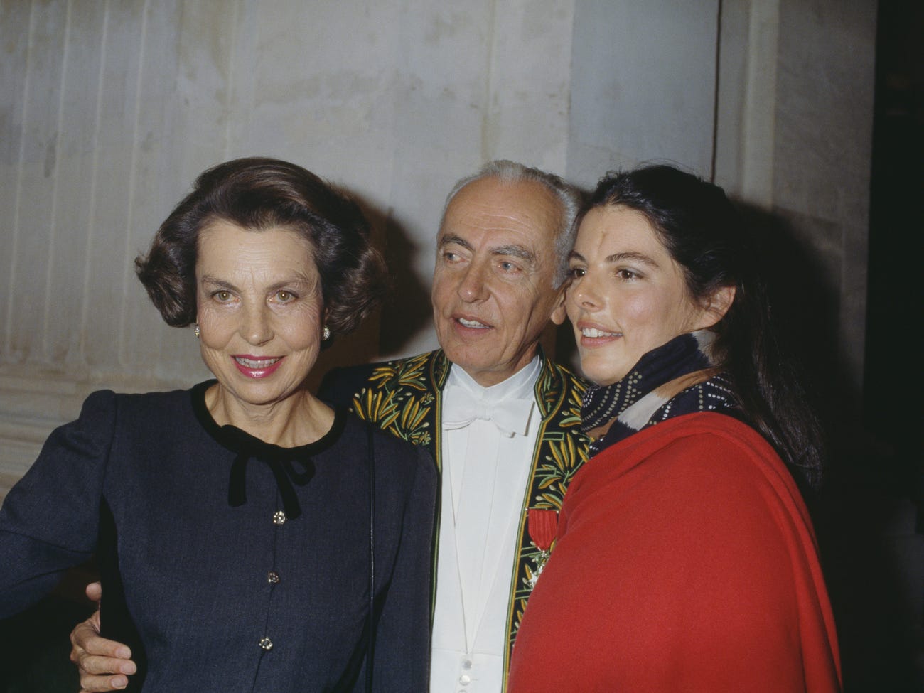 Françoise Bettencourt Meyers Liliane Bettencourt Andre Bettencourt