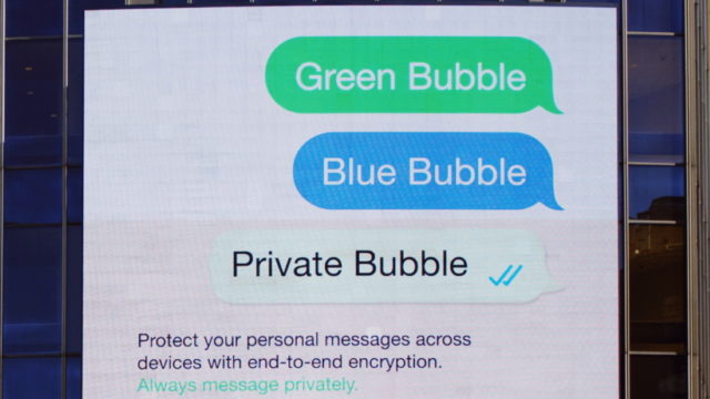 The follow-up to January’s “Doubt Delivered” continues to warn people about unencrypted texts.