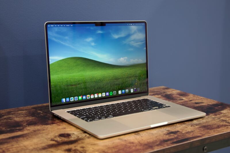 Apple's 15-inch M2 MacBook Air.