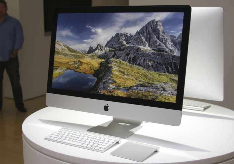 The original 27-inch 5K iMac, introduced in 2014. 