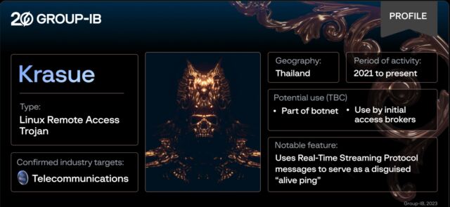 An image showing salient research points of Krasue.