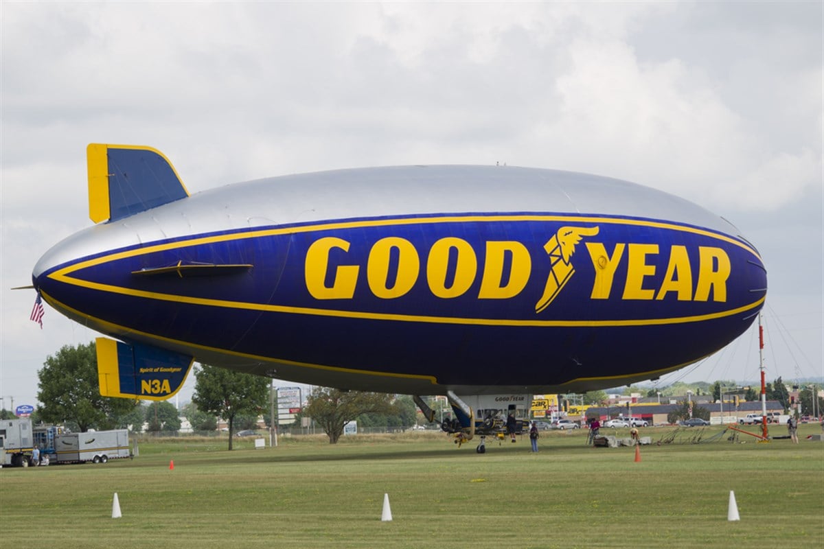 Goodyear stock blimp 