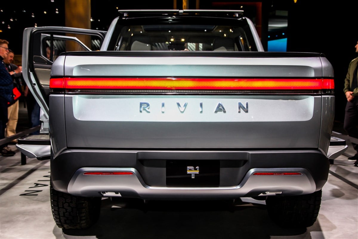 Rivian stock chart 