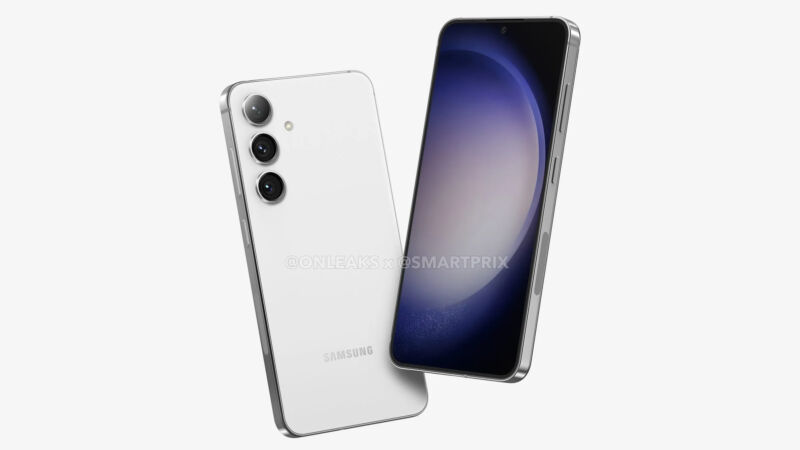 The Galaxy S24 render from OnLeaks. This sure does look familiar. 