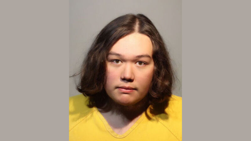 Booking photo of Alan Filion, charged with multiple felonies connected to a "swatting" incident at the Masjid Al Hayy Mosque in Sanford, Florida.