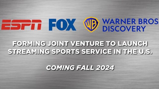 ESPN, Fox and WBD's combined sports streamer will be available for Max, Hulu and ESPN+ subscribers.