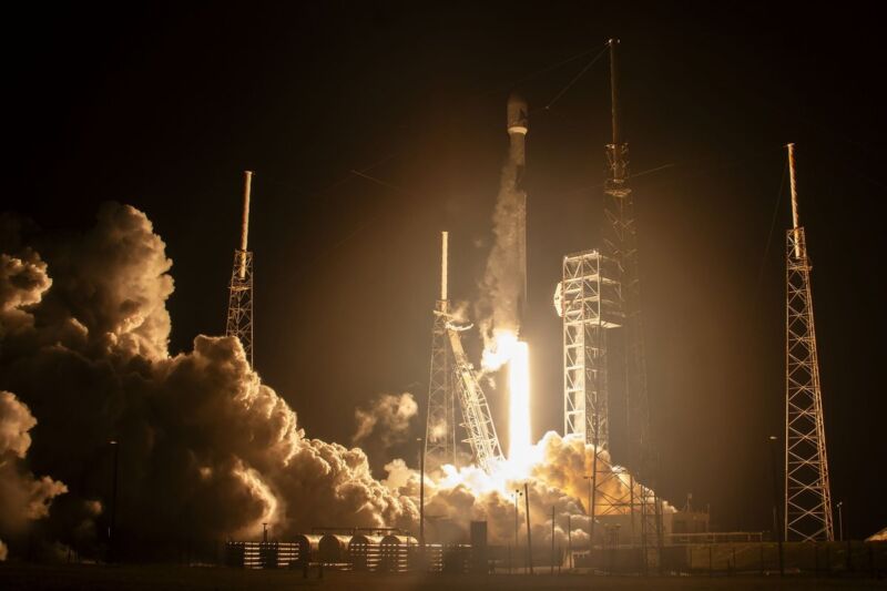 A Falcon 9 rocket launched NASA's PACE spacecraft this week.