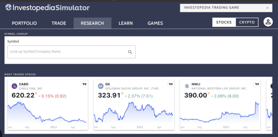 investopedia simulator