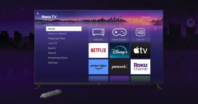 roku home screen