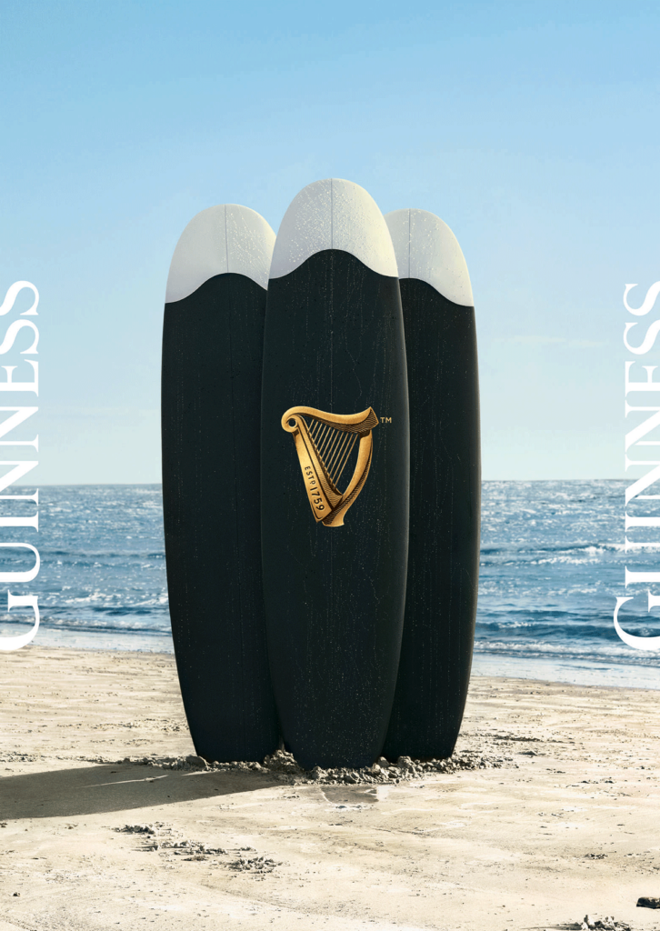 Guinness Surfboard